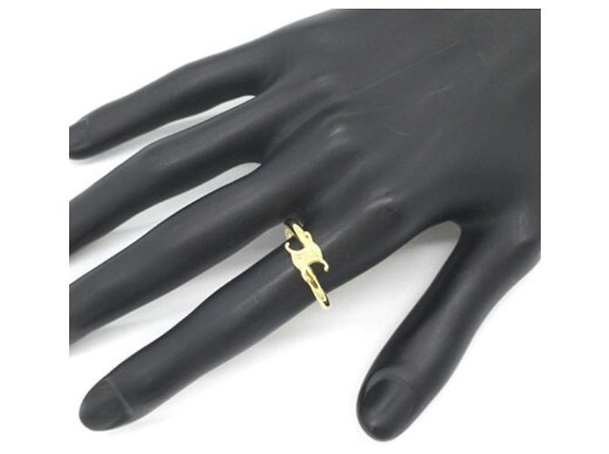 Céline Anello asimmetrico Celine Triomphe D'oro - vista 6