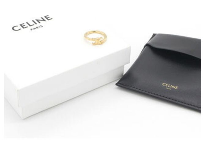 Céline Anello asimmetrico Celine Triomphe D'oro - vista 7