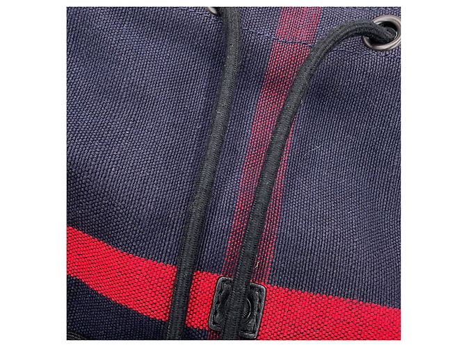 Zaino e borsa Burberry in tela Nero Multicolore - vista 12