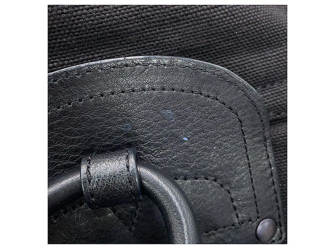 Zaino e borsa Burberry in tela Nero Multicolore - vista 13