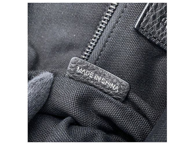 Zaino e borsa Burberry in tela Nero Multicolore - vista 17