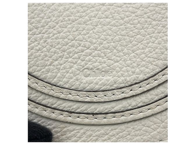 Borsa a secchiello Chloé Marcie Small Bianco - vista 15