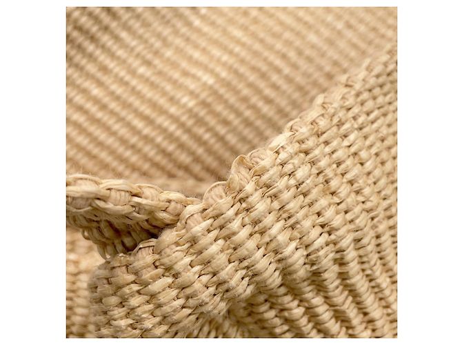 Jimmy Choo Raffia-Shopper in Beige - Ansicht 14