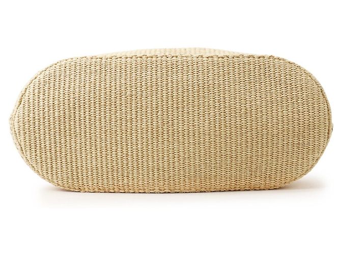 Jimmy Choo Raffia-Shopper in Beige - Ansicht 3