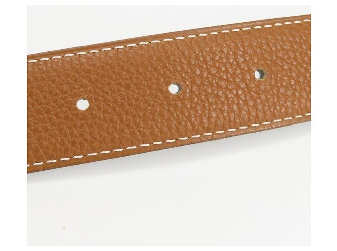 Hermès Cinturón Hermes Constance 80 Negro Dorado - vista 10