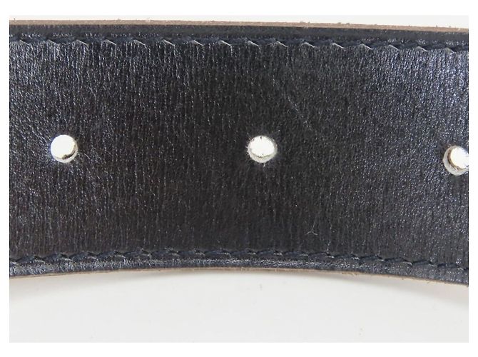Hermès Cinturón Hermes Constance 80 Negro Dorado - vista 13