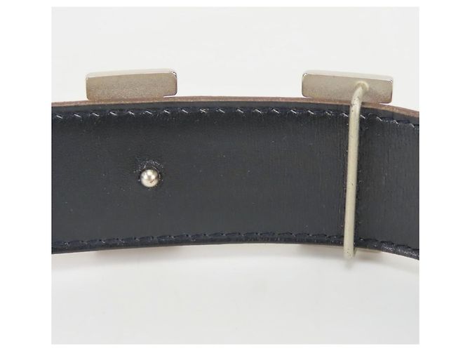 Hermès Cinturón Hermes Constance 80 Negro Dorado - vista 8
