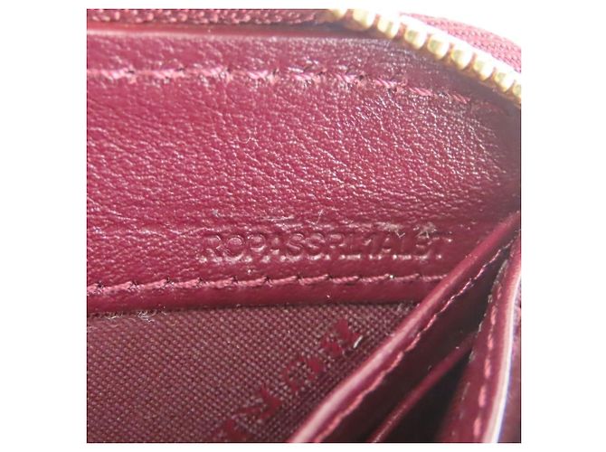 Cartera larga Burberry en piel charol Bordeaux Burdeos - vista 12
