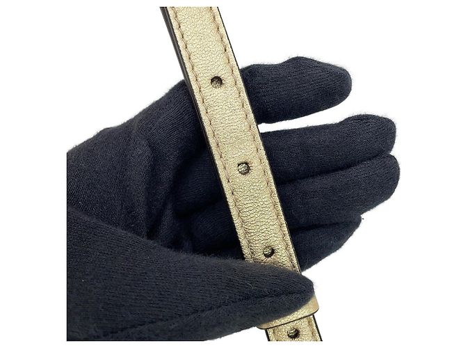 Borsa Mini Tote Jimmy Choo D'oro - vista 12