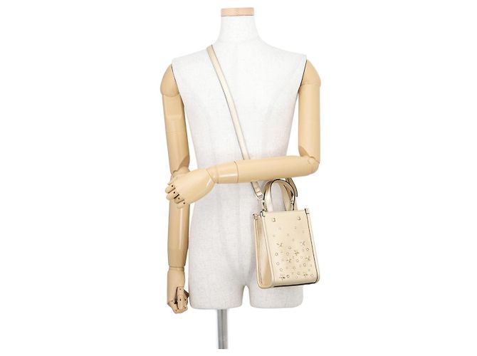 Borsa Mini Tote Jimmy Choo D'oro - vista 5