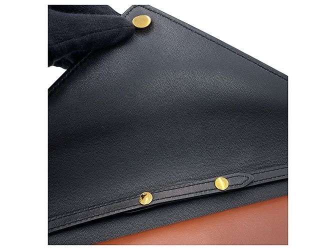 Borsa a tracolla con catena Burberry TB Monogram Marrone Nero Multicolore - vista 11