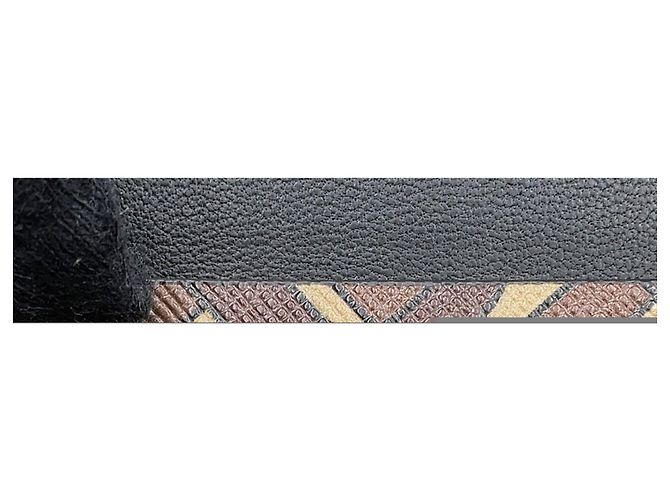 Borsa a tracolla con catena Burberry TB Monogram Marrone Nero Multicolore - vista 16
