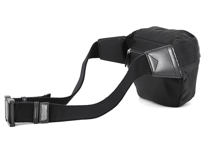 Borsa a tracolla Burberry in nylon nero - vista 2