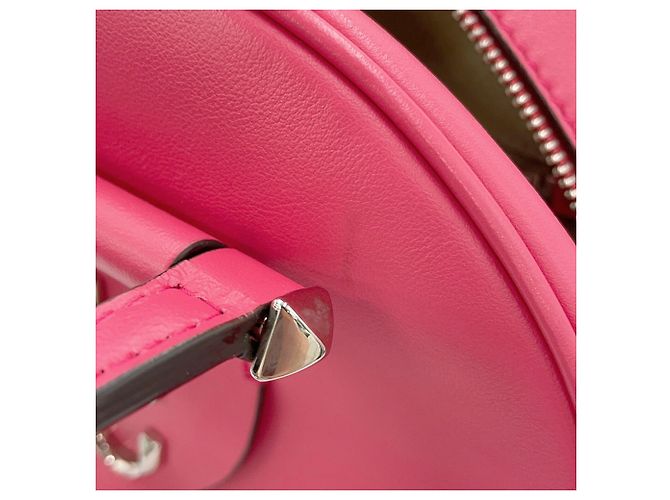 Borsa Bowling Jimmy Choo Varenne Rosa - vista 11