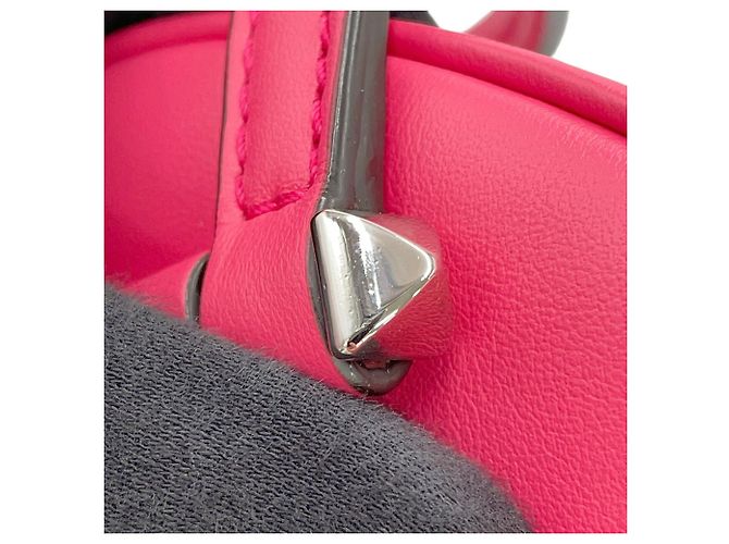 Borsa Bowling Jimmy Choo Varenne Rosa - vista 12