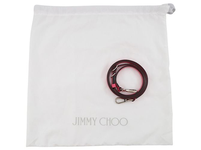 Borsa Bowling Jimmy Choo Varenne Rosa - vista 16