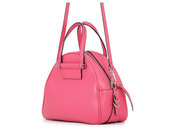 Borsa Bowling Jimmy Choo Varenne Rosa - vista 2