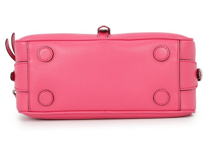 Borsa Bowling Jimmy Choo Varenne Rosa - vista 3