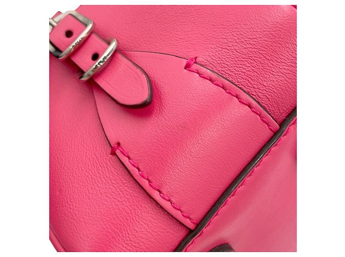 Borsa Bowling Jimmy Choo Varenne Rosa - vista 8