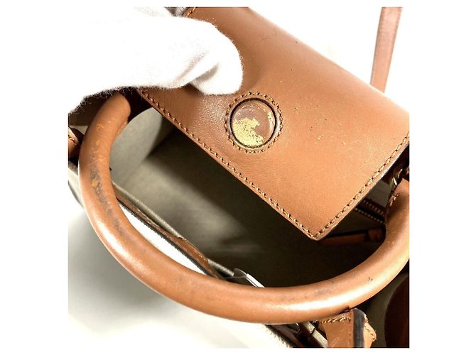 Jimmy Choo Logo Avenue S Tasche Beige - Ansicht 12