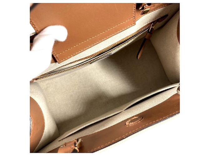 Jimmy Choo Logo Avenue S Tasche Beige - Ansicht 13