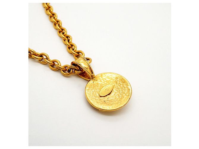 Collana Chanel placcata oro D'oro - vista 2