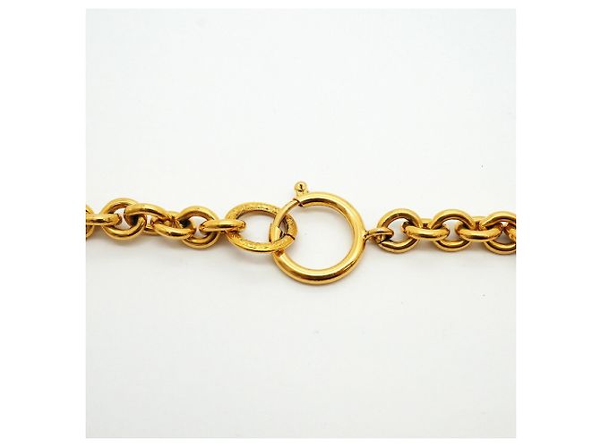 Collana Chanel placcata oro D'oro - vista 4