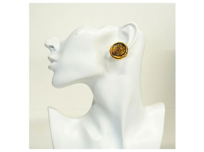 Orecchini a clip Chanel placcati oro D'oro - vista 5