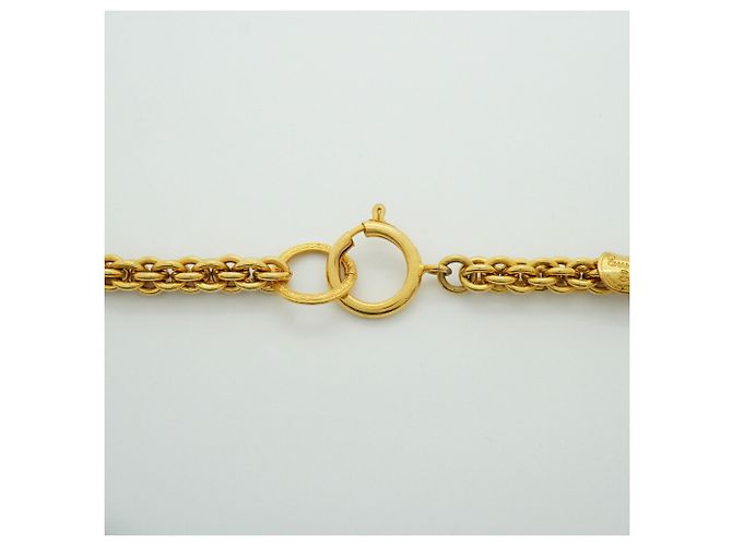 Collana Chanel Coco Mark placcata oro D'oro - vista 4