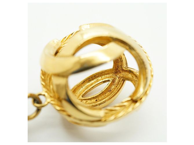 Collana Chanel Coco Mark placcata oro D'oro - vista 8