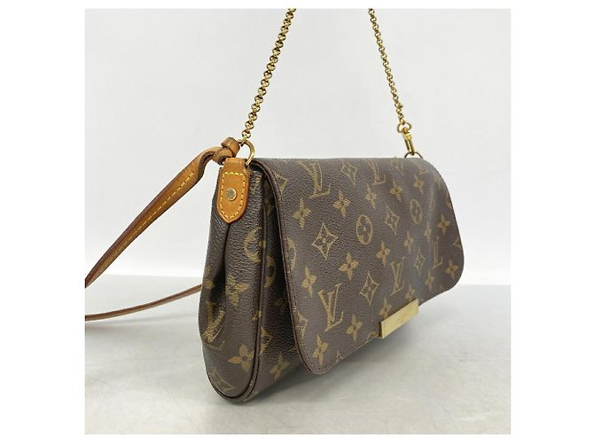 Louis Vuitton Monogram Favorite MM Schultertasche Braun - Ansicht 2