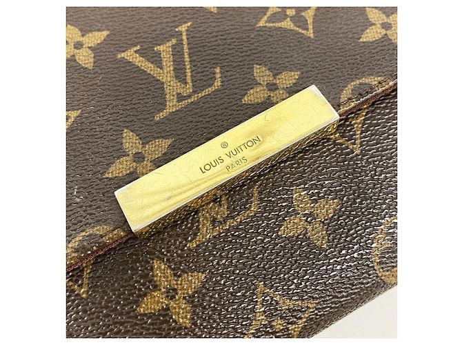 Louis Vuitton Monogram Favorite MM Schultertasche Braun - Ansicht 8