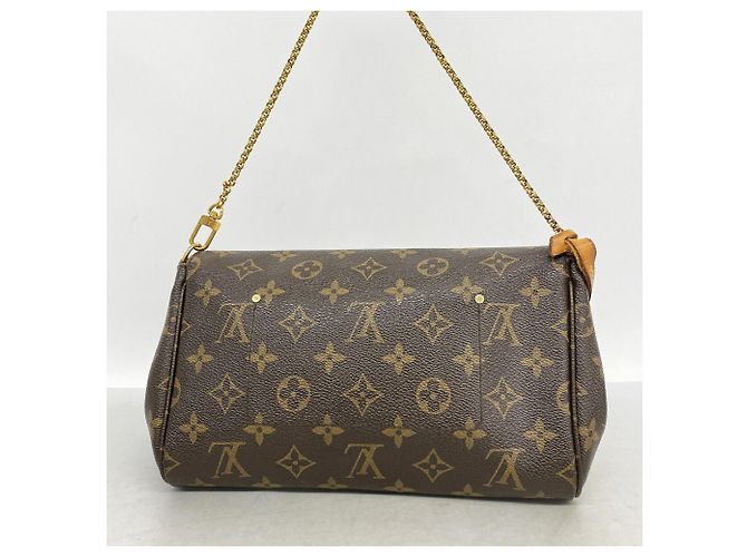 Louis Vuitton Monogram Favorite MM Schultertasche Braun - Ansicht 9