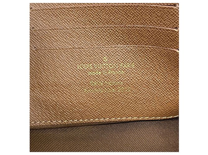 Louis Vuitton Monogram Soft Trunk Pochette Clutch Bag Marrone - vista 5