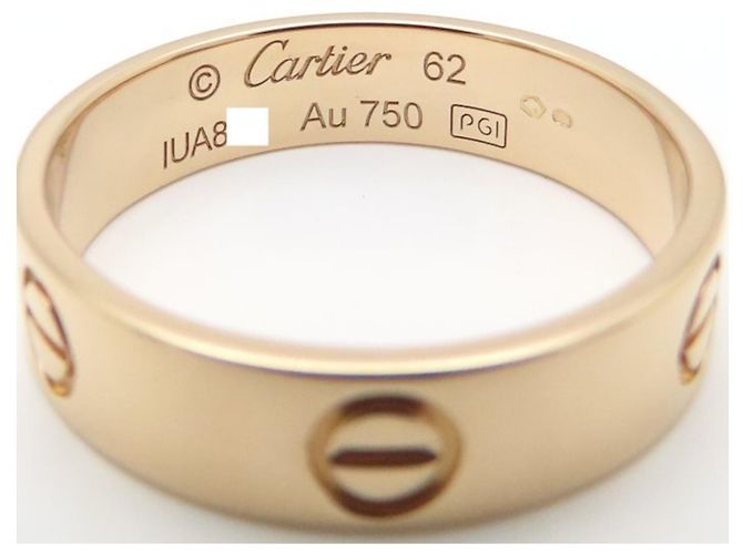 Anello Love Cartier in oro rosa 18K - vista 5