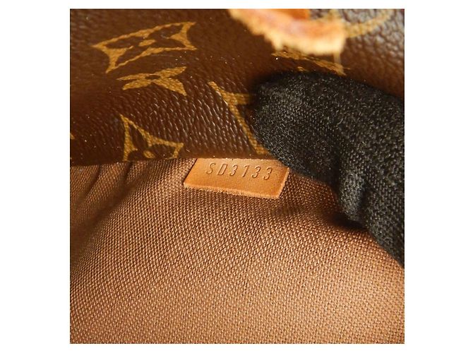 Saco Tote Louis Vuitton Monogram Totally PM Marrom Preto Monograma - vista 26