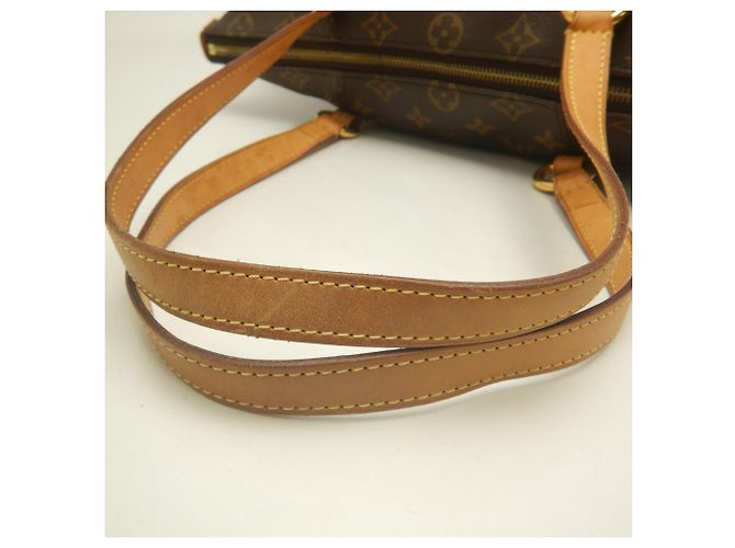 Saco Tote Louis Vuitton Monogram Totally PM Marrom Preto Monograma - vista 6
