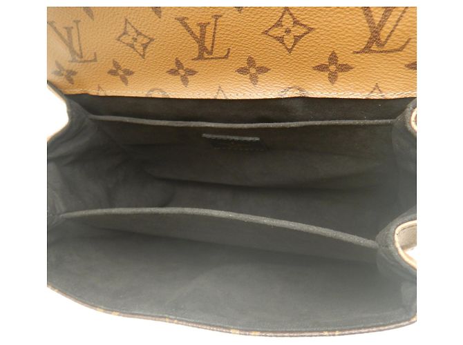 Bolsa Louis Vuitton Monogram Reverse Pochette Metis Marrom Monograma - vista 21