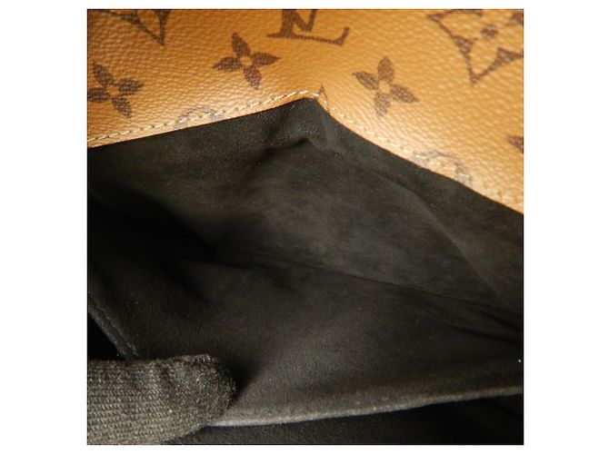 Bolsa Louis Vuitton Monogram Reverse Pochette Metis Marrom Monograma - vista 22