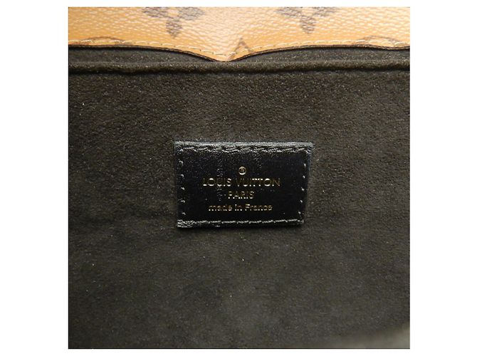 Bolsa Louis Vuitton Monogram Reverse Pochette Metis Marrom Monograma - vista 25