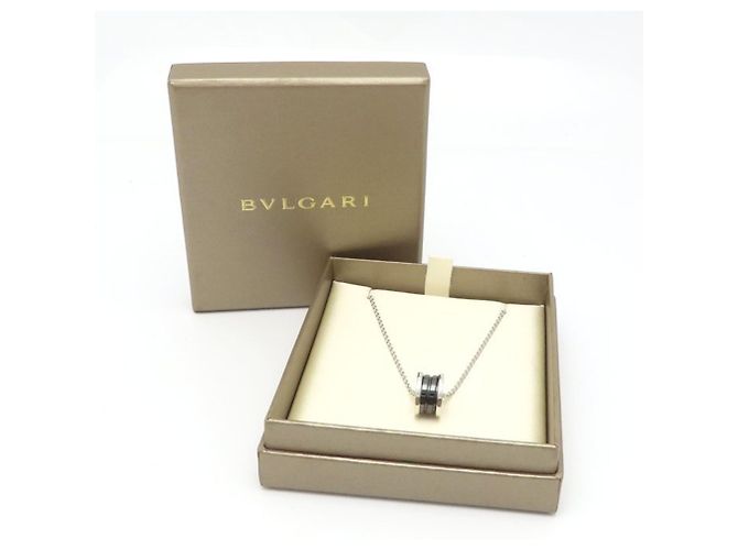 Bulgari Bvlgari B.zero1 Halskette Silber 925 - vista 4