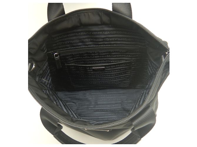 Prada Nylon Tote Bag in Nero Schwarz - Ansicht 5