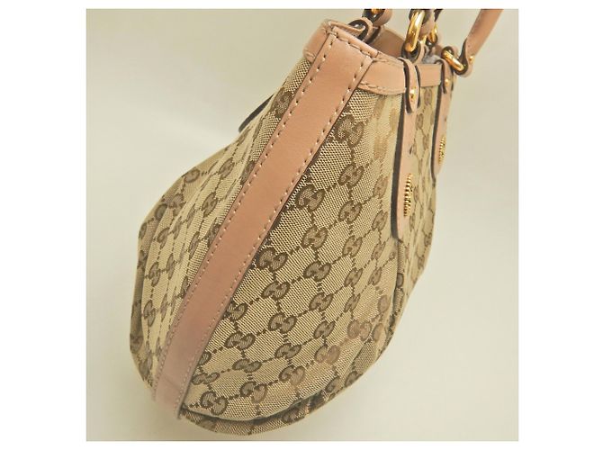 Borsa Tote Gucci Scarlett 269953 Beige Giallo - vista 10