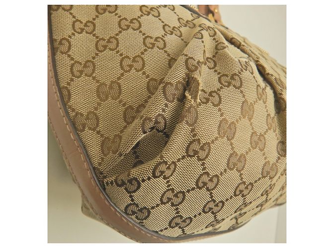 Borsa Tote Gucci Scarlett 269953 Beige Giallo - vista 18