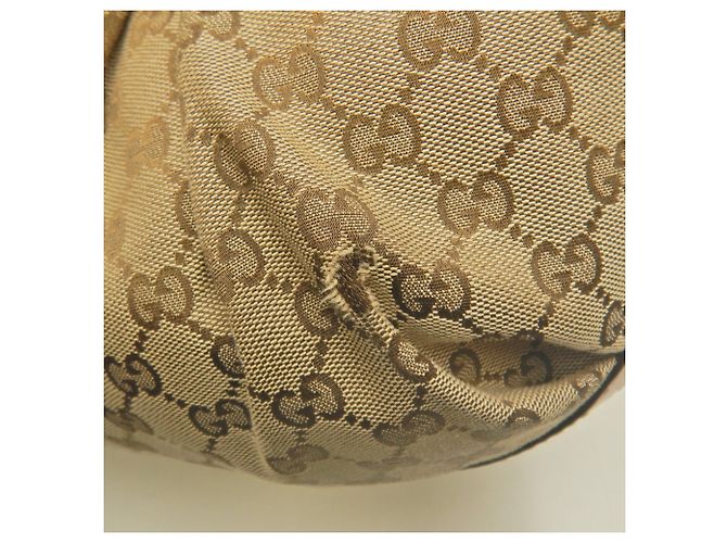Borsa Tote Gucci Scarlett 269953 Beige Giallo - vista 20