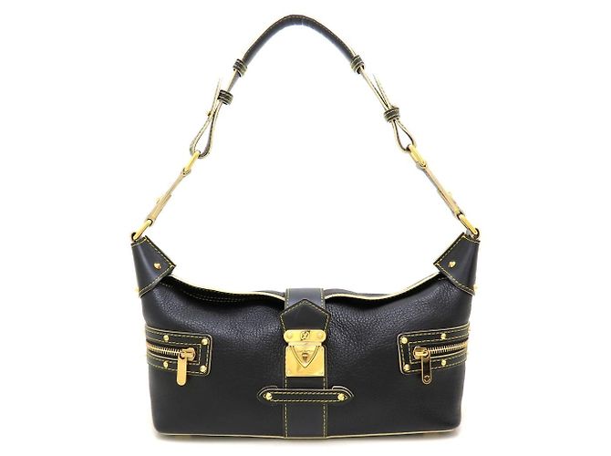 Borsa Louis Vuitton Suhali Impetue One Shoulder Bag Nero - vista 2