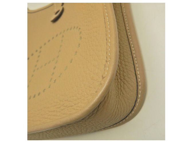 Hermès Borsa a tracolla HERMES Evelyne TPM in pelle Taurillon Clemmence marrone - vista 10