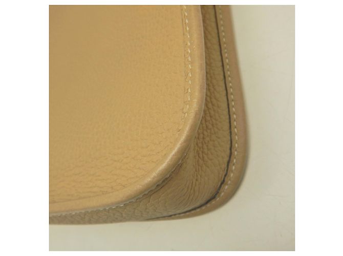 Hermès Borsa a tracolla HERMES Evelyne TPM in pelle Taurillon Clemmence marrone - vista 12