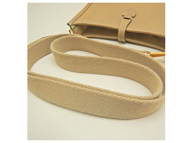 Hermès Borsa a tracolla HERMES Evelyne TPM in pelle Taurillon Clemmence marrone - vista 4