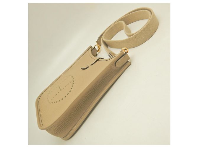 Hermès Borsa a tracolla HERMES Evelyne TPM in pelle Taurillon Clemmence marrone - vista 5